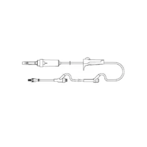 Amsino IV Administration Set 60 Drop for controlled IV flow