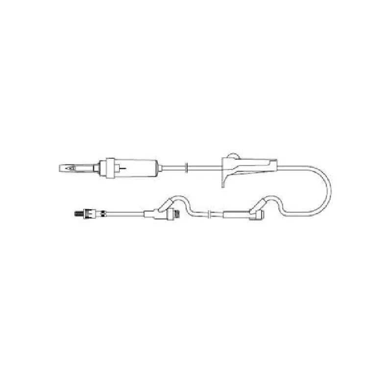 Amsino IV Administration Set 60 Drop for controlled IV flow