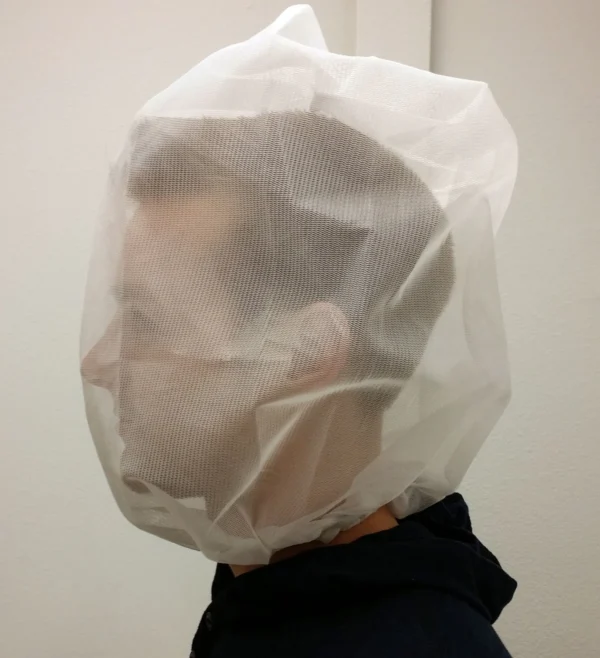 White Transport Spit Hood (Bulk Case of 500)
